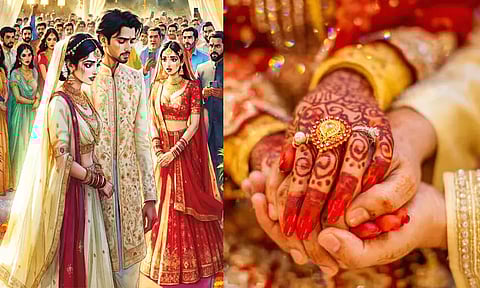 காதலனுக்கு வேறு பெண்ணுடன் நடக்க இருந்த திருமணத்தை தடுத்து நிறுத்திய இளம்பெண்... அடுத்து நடந்த பரபரப்பு