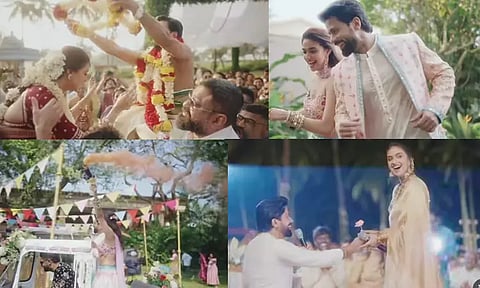 Keerthy Suresh marks anniversary with Goa wedding reel