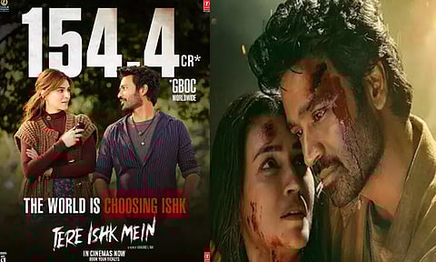 ரூ.154 கோடி வசூலித்த தனுஷின் “தேரே இஷ்க் மெய்ன்”