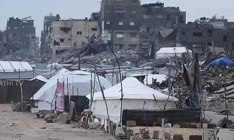 காசாவில் சக்திவாய்ந்த குளிர்கால புயல் - 3 குழந்தைகள் உள்பட 14 பேர் உயிரிழப்பு