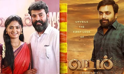 The first look of Vadam is released by Sasikumar tomorrow at 11:11am