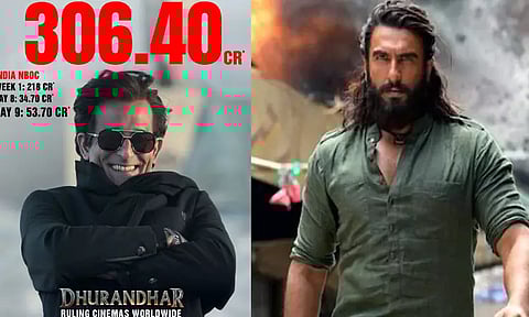 ரூ. 306 கோடி வசூலித்த ரன்வீர்சிங்கின் “துரந்தர்”