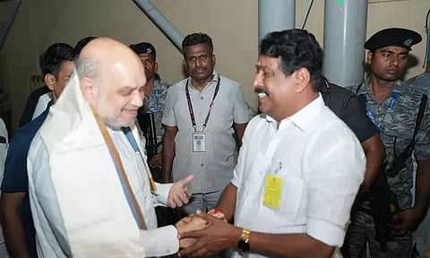 செல்வாக்கான தொகுதிகளில் கூடுதல் கவனம் செலுத்த நயினார் நாகேந்திரனுக்கு அமித்ஷா உத்தரவு