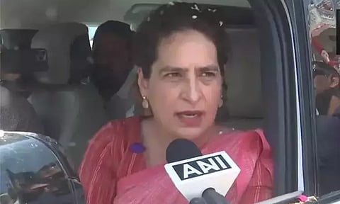 மோடிக்கு எதிராக சர்ச்சைக்குரிய வகையில் யாரும் கோஷம் போடவில்லை: பிரியங்கா காந்தி