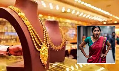 ரூ.1 லட்சத்தை கடந்தது..! புதிய உச்சம் தொட்டு நகைபிரியர்களை அதிர்ச்சிக்குள்ளாக்கிய தங்கம் விலை