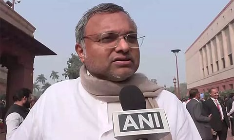 ‘காந்தியின் நினைவுகளை பா.ஜ.க. அழிக்க முயல்கிறது’ - கார்த்தி சிதம்பரம் எம்.பி.