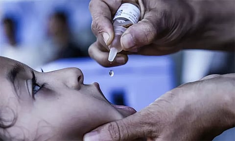பாகிஸ்தானில் 3.7 கோடி குழந்தைகளுக்கு போலியோ தடுப்பு மருந்து