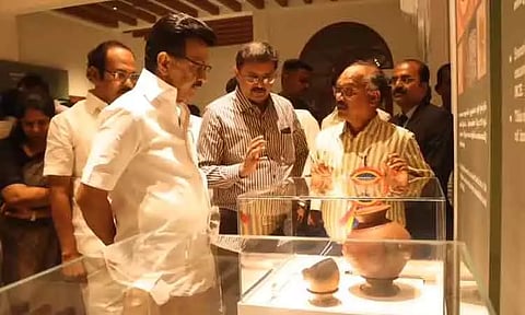 தமிழினத் தொன்மையின் அடையாளமாக ஒளிரும் நெல்லை பொருநை அருங்காட்சியகம்! - மு.க.ஸ்டாலின்