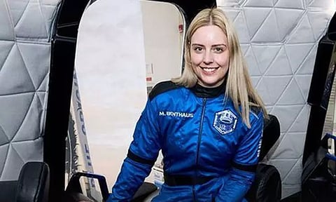 விண்வெளிக்குச் சென்ற முதல் மாற்றுத்திறனாளி பெண்