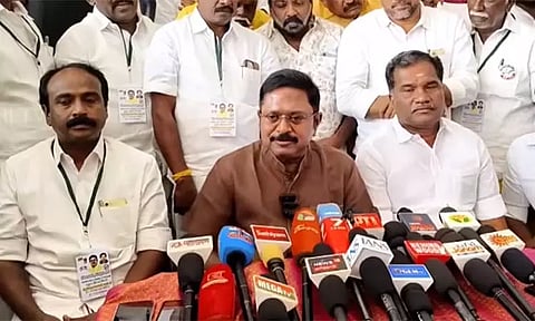 ‘தமிழகத்தில் அ.ம.மு.க.வை தவிர்த்துவிட்டு எந்தவொரு ஆட்சியும் அமைய முடியாது’ - டி.டி.வி.தினகரன்