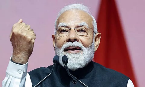 மராட்டியம் வளர்ச்சியில் உறுதியாக நிற்கிறது; உள்ளாட்சி தேர்தல் வெற்றிக்காக பிரதமர் மோடி பாராட்டு