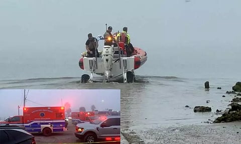 அமெரிக்காவில் சிறிய ரக விமானம் கடலில் விழுந்து விபத்து; 5 பேர் பலி