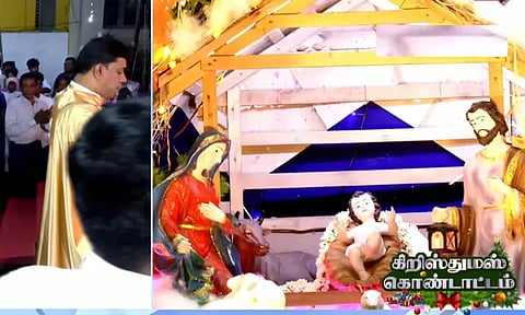 தமிழ்நாடு முழுவதும் கரைபுரளும் கிறிஸ்துமஸ் கொண்டாட்டம்: தேவாலயங்களில் சிறப்பு பிரார்த்தனை