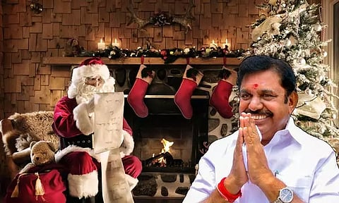 “அன்பு, அமைதி, சகோதரத்துவம் நிலைக்க வேண்டும்” - எடப்பாடி பழனிசாமி கிறிஸ்துமஸ் வாழ்த்து