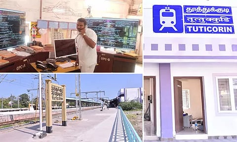 தூத்துக்குடி-மீளவிட்டான் ரெயில் நிலையங்களில் நவீன சிக்னல் சிஸ்டம் அறிமுகம்