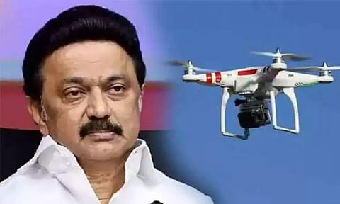 மு.க.ஸ்டாலின் வருகை: கள்ளக்குறிச்சி, தி.மலையில் டிரோன்கள் பறக்க தடை