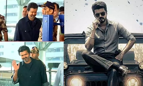 ‘ஜனநாயகன்’ இசை வெளியீட்டு விழாவில் பங்கேற்க மலேசியா புறப்பட்டார் நடிகர் விஜய்