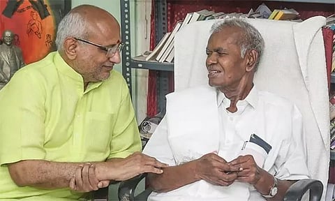 நல்லகண்ணு பிறந்த நாள்: துணை ஜனாதிபதி சி.பி.ராதாகிருஷ்ணன் வாழ்த்து