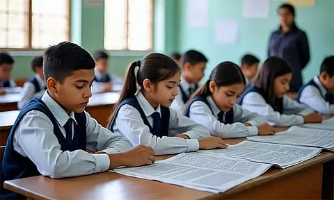 பள்ளிகளில் மாணவ, மாணவியர் தினமும் செய்தித்தாள் வாசிப்பது கட்டாயம்; உ.பி. அரசு அதிரடி