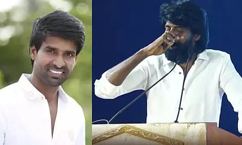 The pain he experienced... Actor Soori became emotional and teared up while talking about it