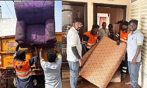 சென்னையில் இன்று 582.16 டன் பழைய பொருட்கள் பெறப்பட்டு அகற்றம்