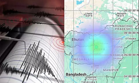 அசாமில் நிலநடுக்கம்: ரிக்டர் அளவில் 4.4 ஆக பதிவு