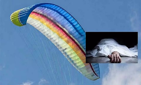 இமாசல பிரதேசத்தில் பாரா கிளைடிங் சாகச வீரர் கீழே விழுந்து உயிரிழப்பு
