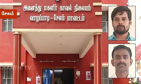 சேலத்தில் முன்னாள் பள்ளி மாணவிக்கு வாட்ஸ்அப்பில் பாலியல் தொல்லை - 2 ஆசிரியர்கள் கைது