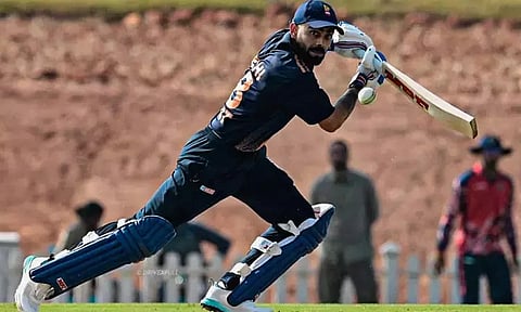 விஜய் ஹசாரே கோப்பை: ரெயில்வேஸ் அணிக்கு எதிராக விளையாடும் விராட் கோலி