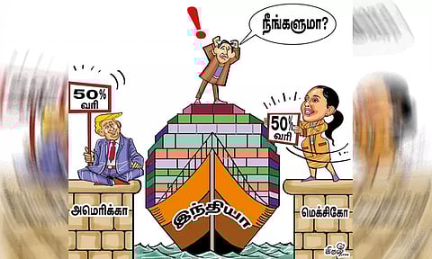 அமெரிக்காவை தொடர்ந்து மெக்சிகோவும் விதிக்கிறது வரி..!