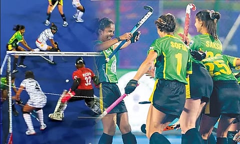 பெண்கள் ஆக்கி லீக்: ராஞ்சி ராயல்ஸ் அணி வெற்றி