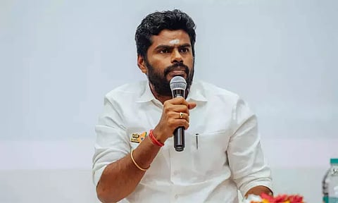 ஆங்கிலப் புத்தாண்டு: அண்ணாமலை வாழ்த்து