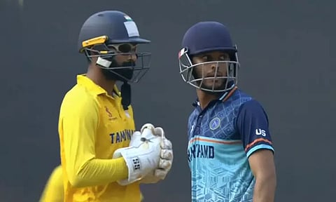 விஜய் ஹசாரே கோப்பை கிரிக்கெட்: தமிழக அணி தொடர்ந்து 3-வது தோல்வி