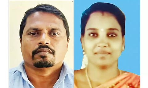 நடத்தையில் சந்தேகம்: மின்சாரம் பாய்ச்சி பெண் கொலை - கணவன் வெறிச்செயல்