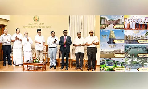 ரூ.109 கோடியில் அறநிலையத் துறையில் 19 புதிய திட்டப் பணிகள்- மு.க.ஸ்டாலின் அடிக்கல் நாட்டினார்