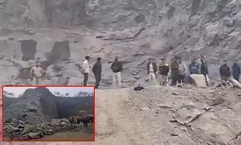 ஒடிசா: சட்டவிரோத கல்குவாரியில் உடைந்து விழுந்த பாறைகள்; பலர் பலி என அச்சம்