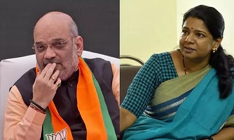 கனிமொழிக்கு உள்துறை அமைச்சர் அமித்ஷா பிறந்த நாள் வாழ்த்து