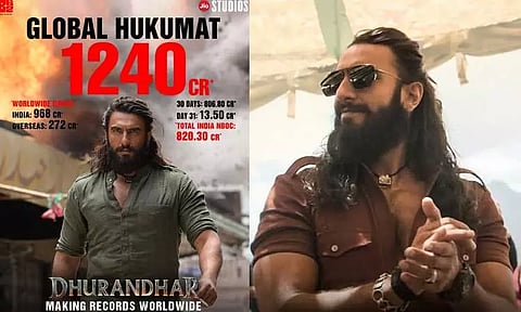 வசூல் வேட்டையில் ரன்வீர் சிங்கின் "துரந்தர்" திரைப்படம்