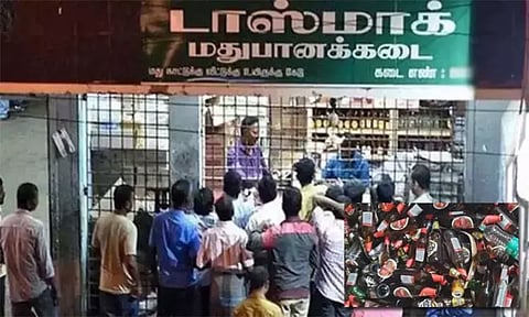 டாஸ்மாக் கடைகளில் காலி பாட்டில்களை கொடுத்து ரூ.10 திரும்ப பெறும் திட்டம் - சென்னையில் இன்று முதல் அமல்