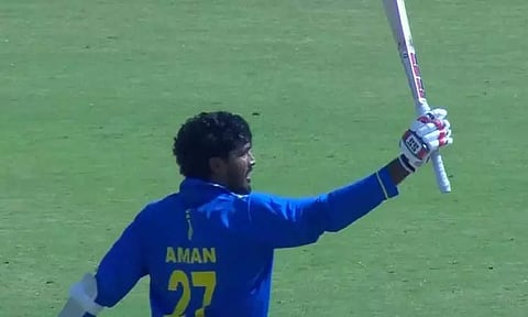 விஜய் ஹசாரே கோப்பை: இரட்டை சதமடித்த இளம் வீரர்