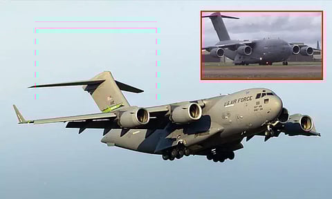 இங்கிலாந்து விமான தளங்களில் வந்திறங்கிய அமெரிக்க போர் விமானங்கள்; ஈரானை தாக்க முடிவா?