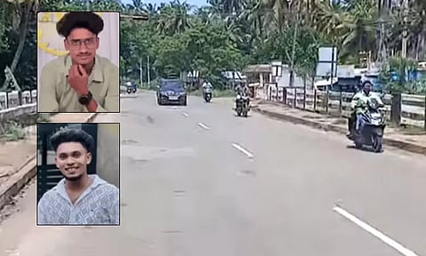 குமரியில் இருசக்கர வாகனம் மீது பள்ளி பேருந்து மோதி விபத்து - 2 இளைஞர்கள் உயிரிழப்பு