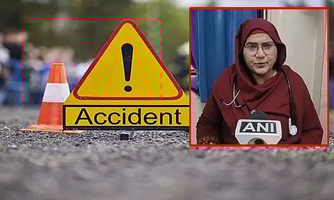 காஷ்மீர்: மினி பஸ் விபத்தில் சிக்கி 10 பேர் காயம்