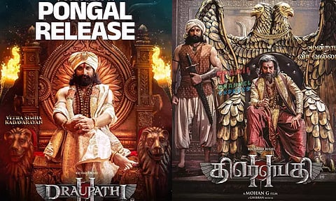 மோகன் ஜியின் "திரௌபதி 2" பட டிரெய்லர் அப்டேட்