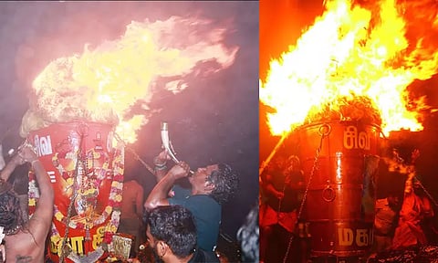 திருவண்ணாமலை அருணாசலேஸ்வரர் கோவிலில் தீப மை வினியோகம் தொடங்கியது