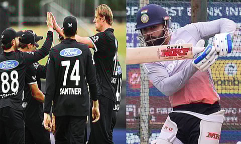 ஒருநாள் கிரிக்கெட் போட்டி: இந்தியா-நியூசிலாந்து அணிகள் இன்று மோதல்