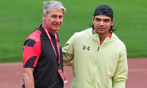 ஜெலெஸ்னியுடனான பயிற்சி கூட்டணி முடிவு: நீரஜ் சோப்ரா