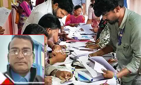 மேற்கு வங்காளம்: வாக்குச்சாவடி நிலை அலுவலர் தூக்கிட்டு தற்கொலை