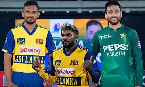 Sri Lanka won by 14 runs - 12 Overs game due to rain