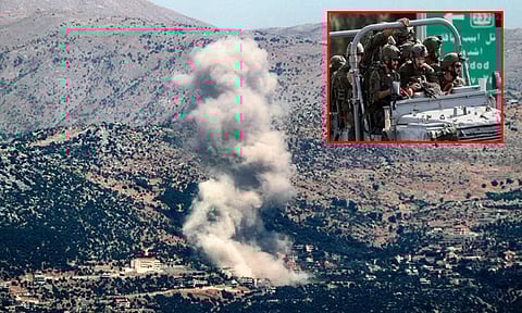 லெபனானில் ஹிஸ்புல்லா ஆயுத கிடங்கு மீது இஸ்ரேல் தாக்குதல்